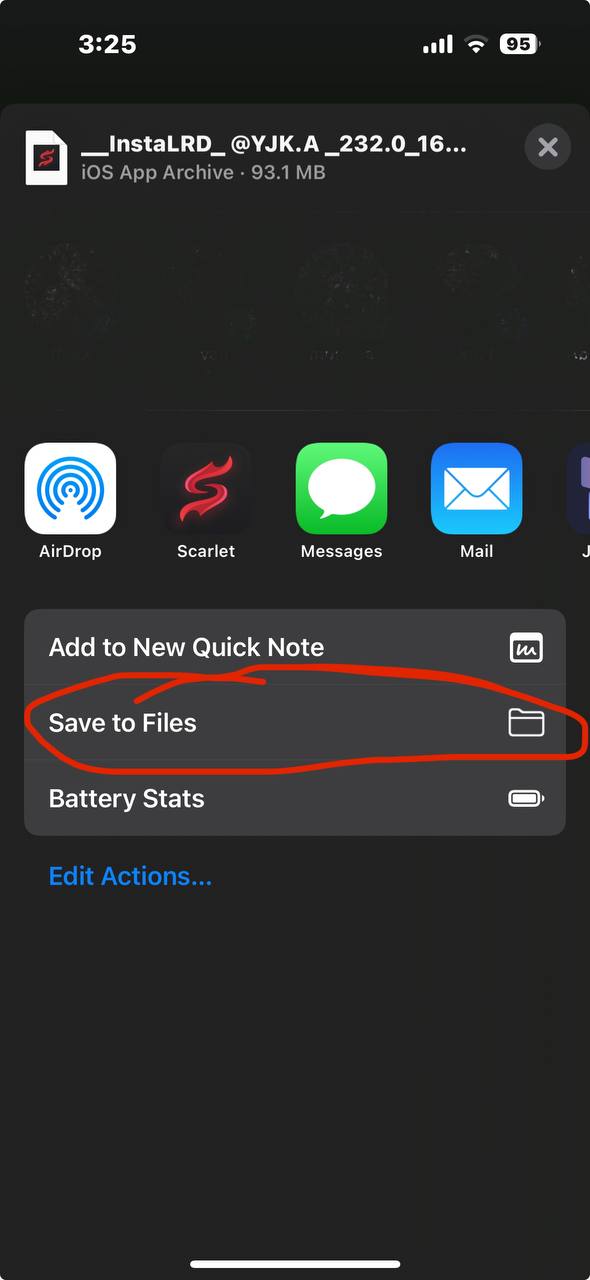 Save to files